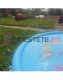 Детска пръскалка постелка с фонтан 165см